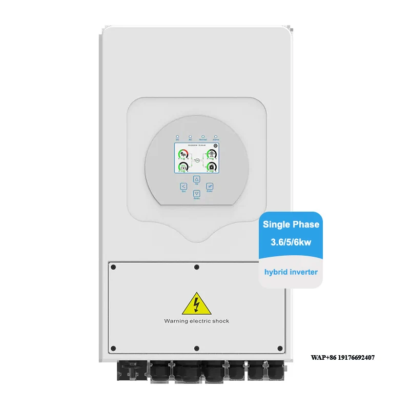 

Deye SUN-3.6/5/6K-SG03LP1-EU Single Phase PV Inverter 3.6KW 5KW 6KW Hybrid Solar Inverter