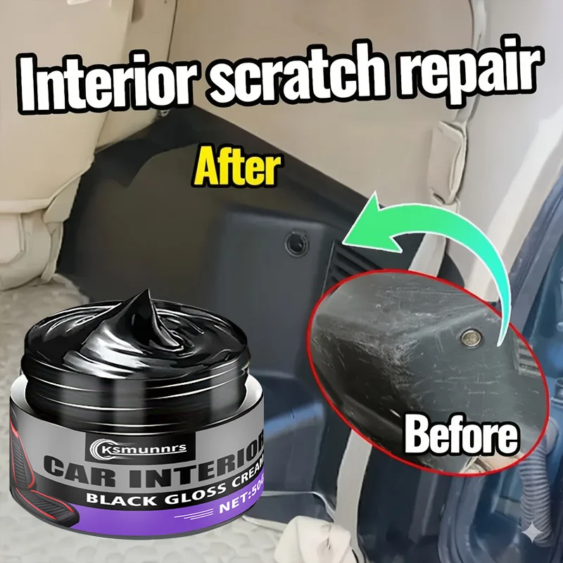 Środek do naprawy plastików w 3 sekundy - Szybka naprawa desek rozdzielczych, opon, zderzaków i siedzeń - Długotrwały środek do powłok ABS