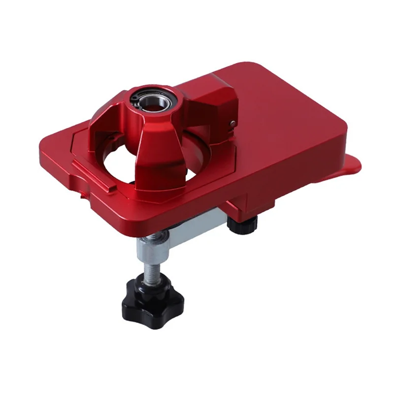 ABJY-مفصلة النجارة مملة تهزهز النجارة ثقب الحفر دليل محدد ثقب فتاحة قالب خزائن الباب الأحمر 1 مجموعة