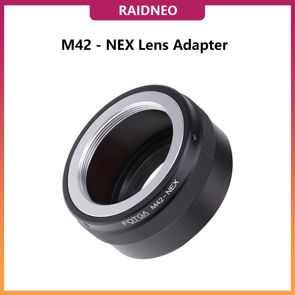 M42-NEX Lens Mount Adapter M42 Mount Lens to Sony E-Mount NEX3 NEX5 NEX6 NEX7 A7 A7R A7S A6000 DSLR Cameras Lens Converter