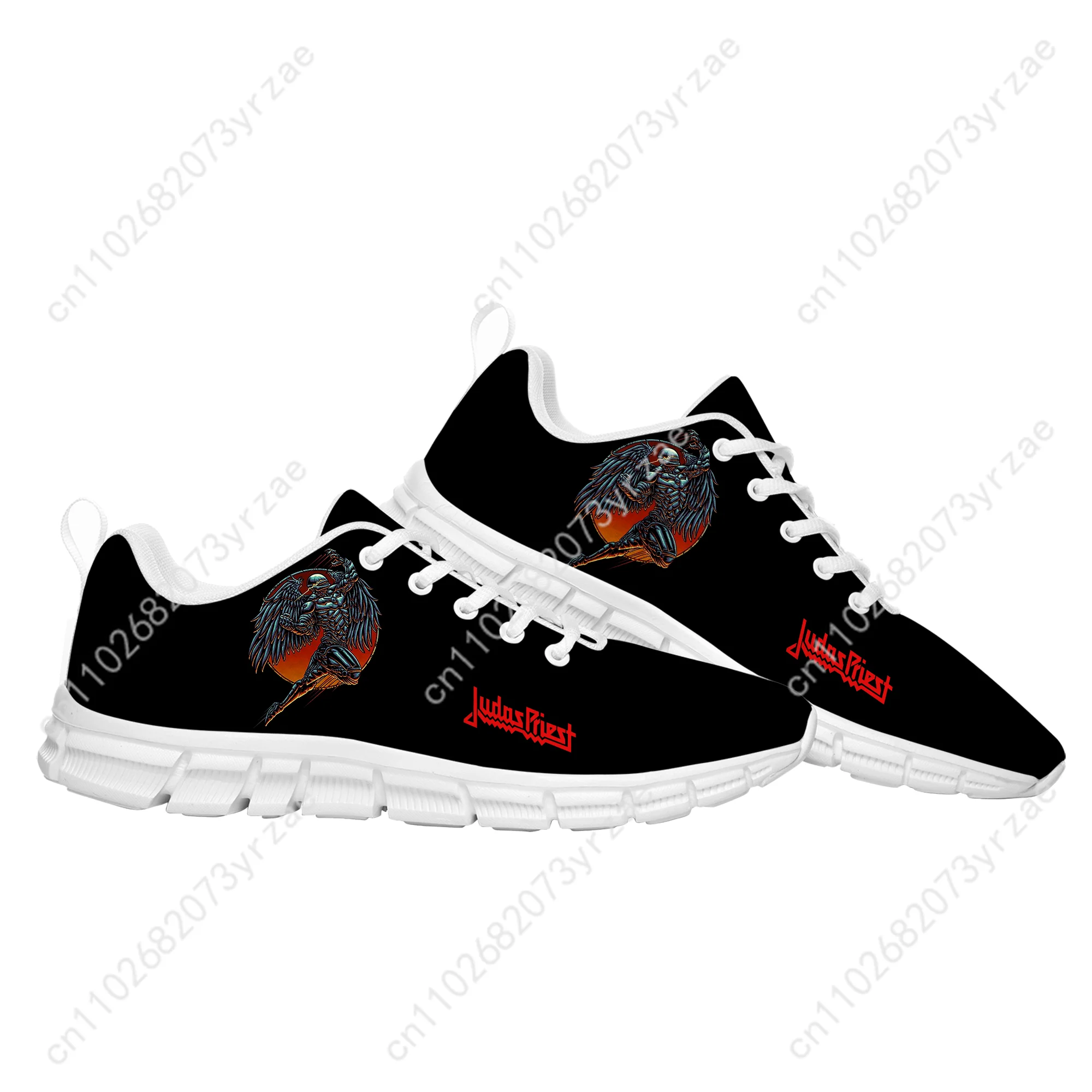 Judas Priest Sneakers Mens Womens Teenager Customized Sports Shoes High Quality Fashion Casual Pattern Print Custom Made Shoes