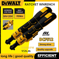 Dewalt DCF512 1/2 Inch Brushless Ratchet Right Angle Wrench LED Cordless Driver Variable Speed Power Wrench 20V Power Tools