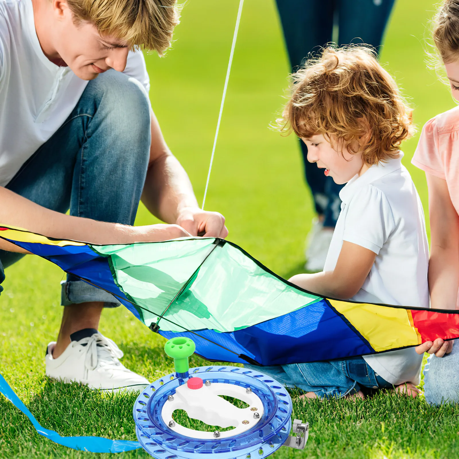 Professional Kite Reel Lightweight ABS Outdoor Kite Lines Winder Flying Accessories High Performance Safety Thread Spool Tool