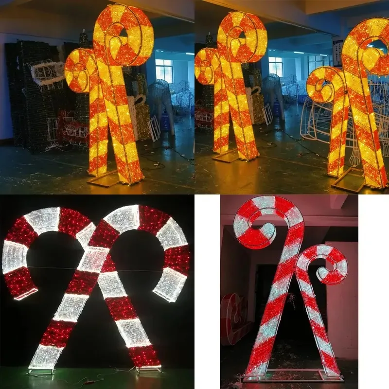 Custom IP65 Christmas vine lights Outdoor garden landscape decoration New Year's Day Christmas theme decoration