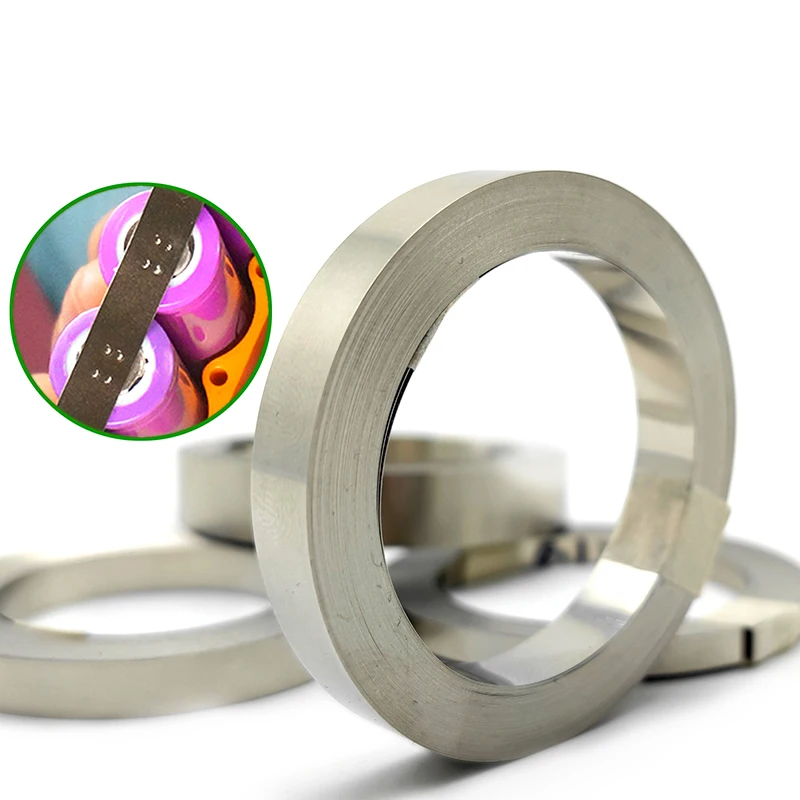 10M/Roll Nickel Strip 0.12mm Nickel Plated Steel Strip For 18650 Lithium Battery Pack Welding Tape 0.12*6mm Nickel Belt