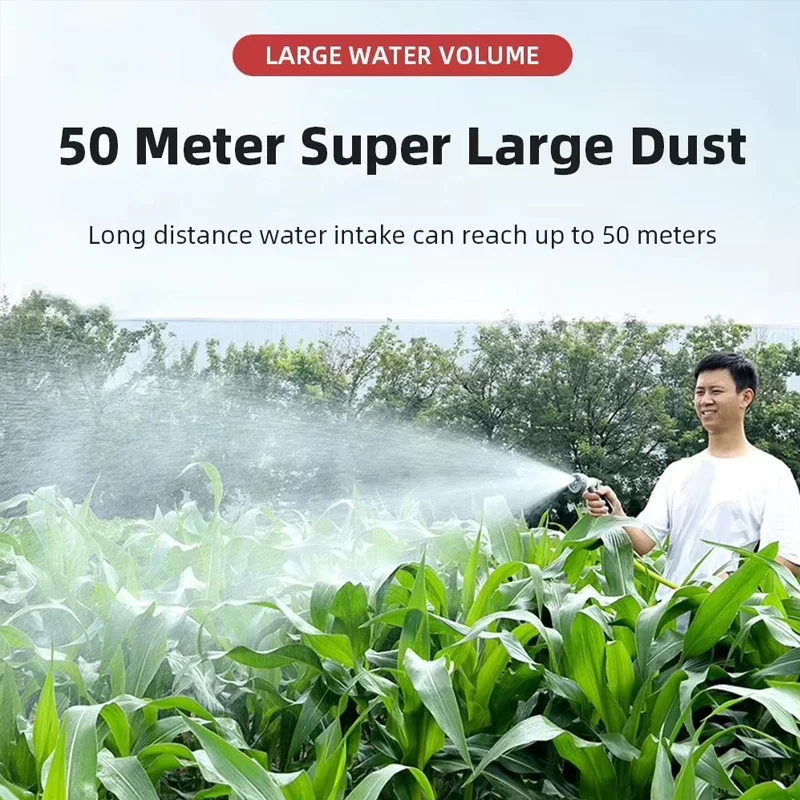 12V Rechargeable Electric Sump Pump Wireless Water Pump for Vegetable Gardening Agricultural Outdoor Auto Irrigation System