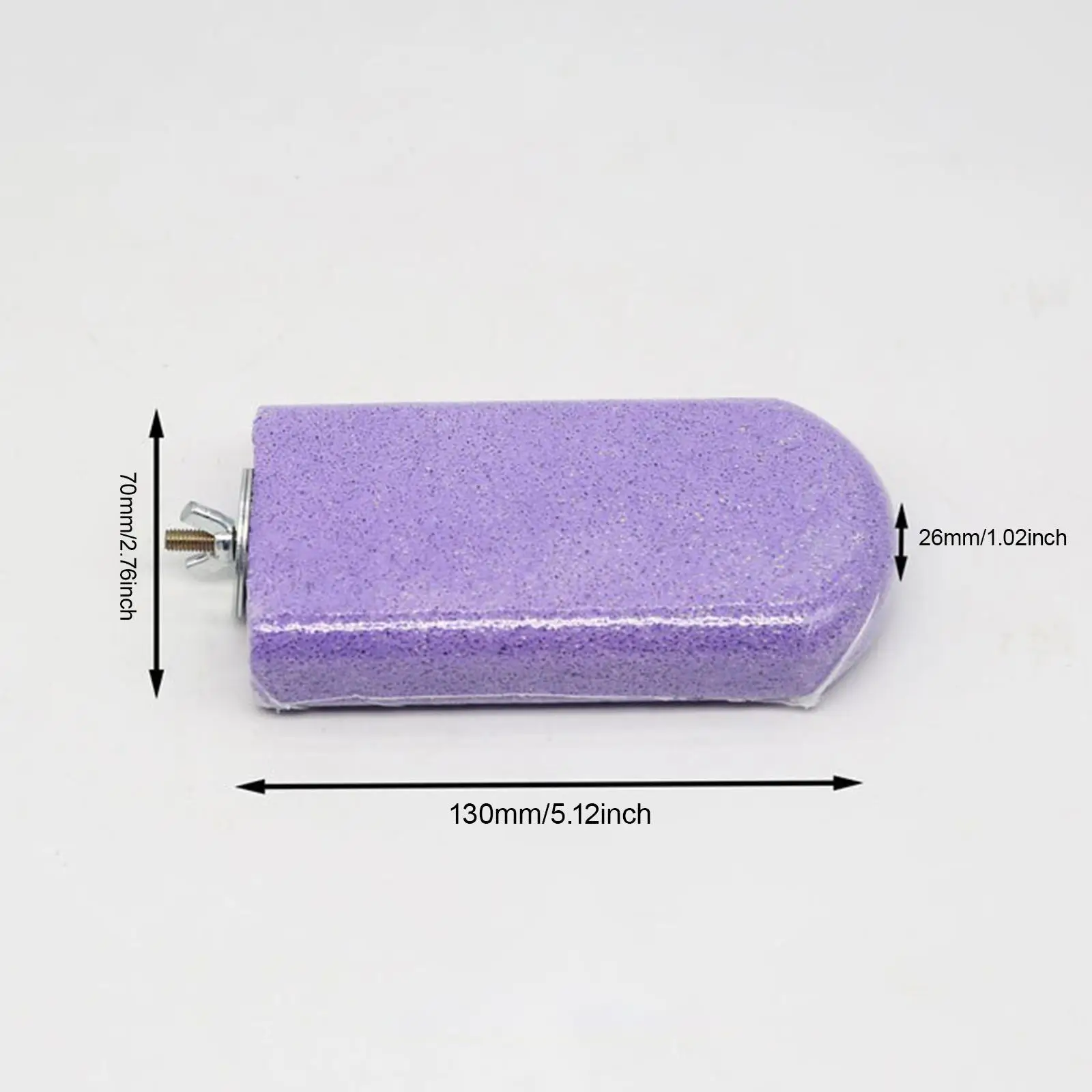 Parrot Stand Beak Grinding Stone Bird Perch Platform Foot Claws Trimmer for Cockatoo Macaws Small Medium Birds Trimming Parakeet
