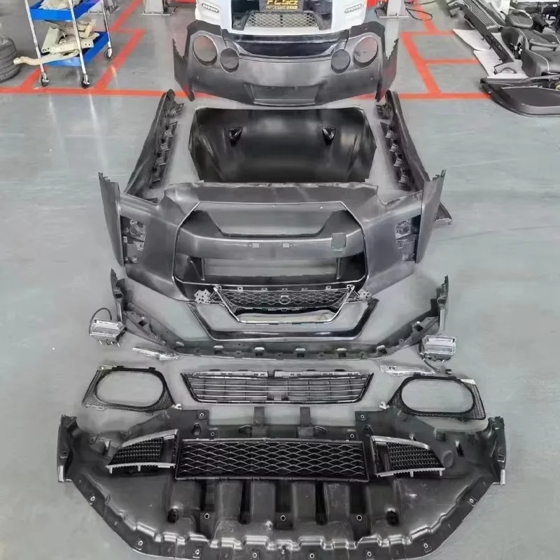 Original Full Nismo Body Kit for  GTR GT R GT-R R35 for Nismo and Track Edition Bodykit Upgrade Body Kit
