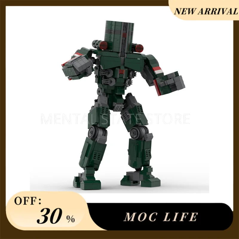 

Новинка, 1139 шт., индивидуальные MOC Pacific Rim, строительные блоки из фильма, технологические кирпичи, сделай сам, креативная сборка, образовательная игрушка, праздничные подарки