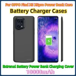 For OPPO Find X5 Power Bank Case for OPPO Find X5 Pro Battery Charger Cases10000mAh Extrenal Battery Power Bank Charging Cover