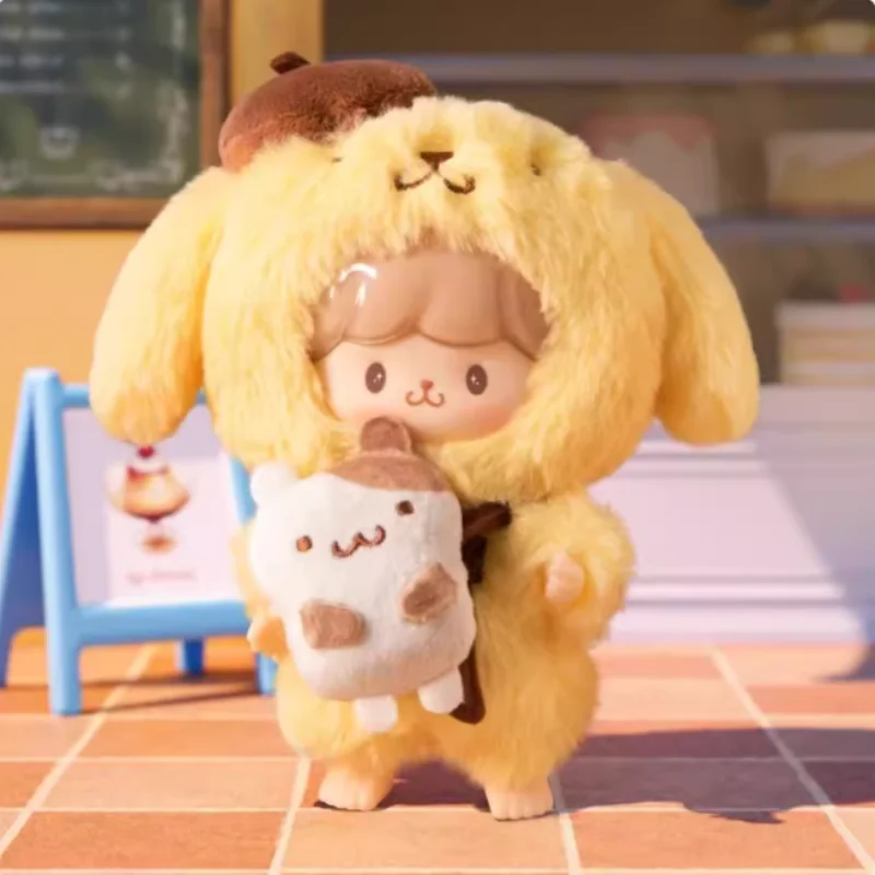 Zzoton × Sanrio ตัวละคร Love League Buddies Series ตุ๊กตาไวนิลกล่องตาบอด Kawaii น่ารักกระเป๋าจี้ตุ๊กตา Mystery กล่องของเล่นของขวัญ