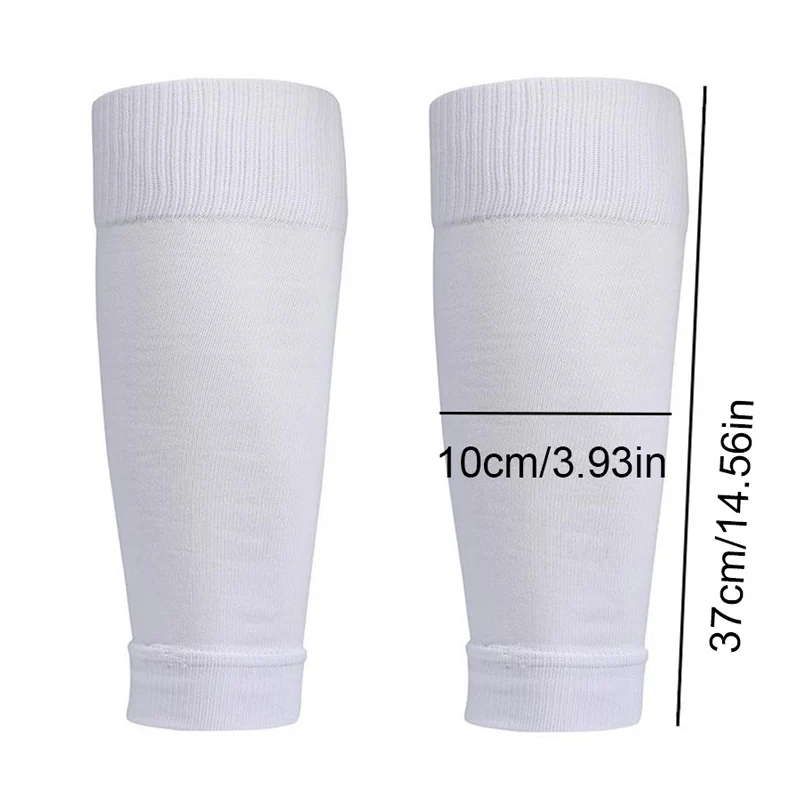 ฟุตบอลถุงเท้าลูกวัวฟุตบอลป้องกันยาวถุงเท้าฟุตบอลเท้า Protector ถุงเท้าคงที่กลางแจ้งถุงเท้าป้องกันลูกวัว