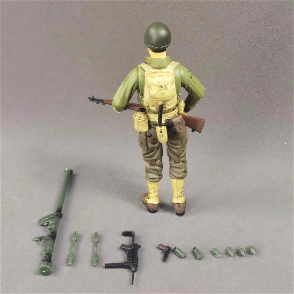 Te Koop 1/18e Ongeveer 3.75 Inch Wwii Serie Ons. Ranger Soldaat Pop Beweegbare Actiefiguur Cadeau Voor Fans Verzamelen Diy