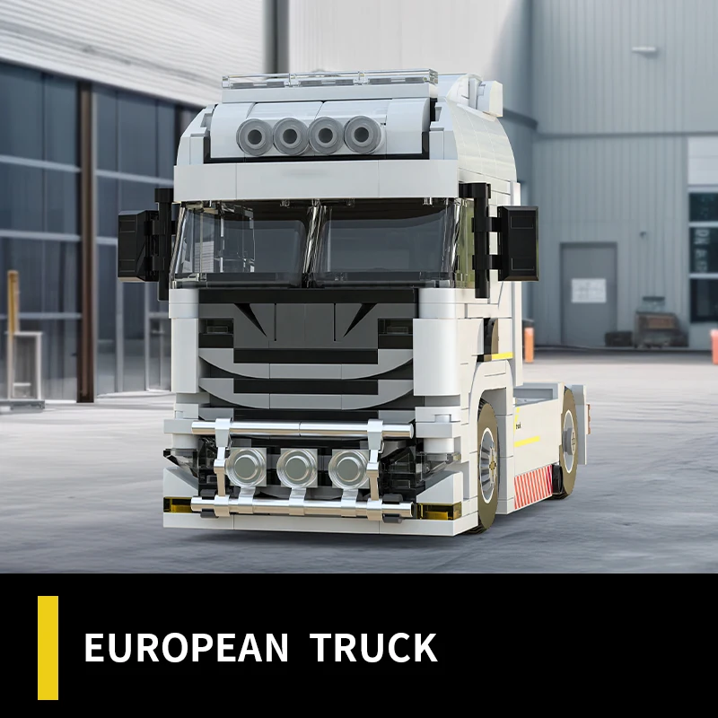 

66032, украшения из строительных блоков для тяжелой грузовика, строительные блоки для тракторных грузовиков, игрушечная модель, детский подарок, игрушечный подарок на день рождения