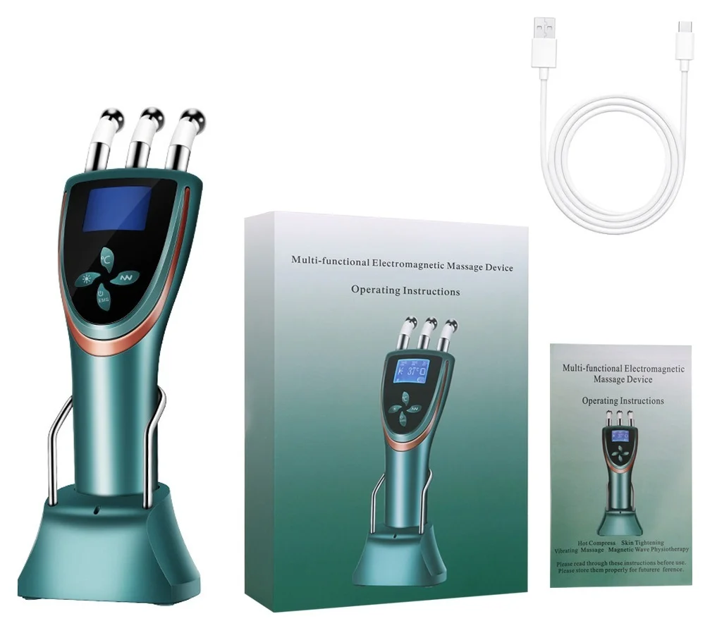 

Guasha Scrapping Massage Skin Care Red Blue Therapy Skin Rejuvenation Tighten Magic Massager Anti Wrinkle Beauty Device