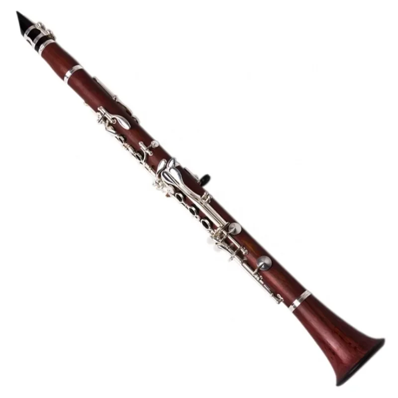 

Professional 17 Keys Rosewood Body Silver Keys Clarinet JYCL301RW