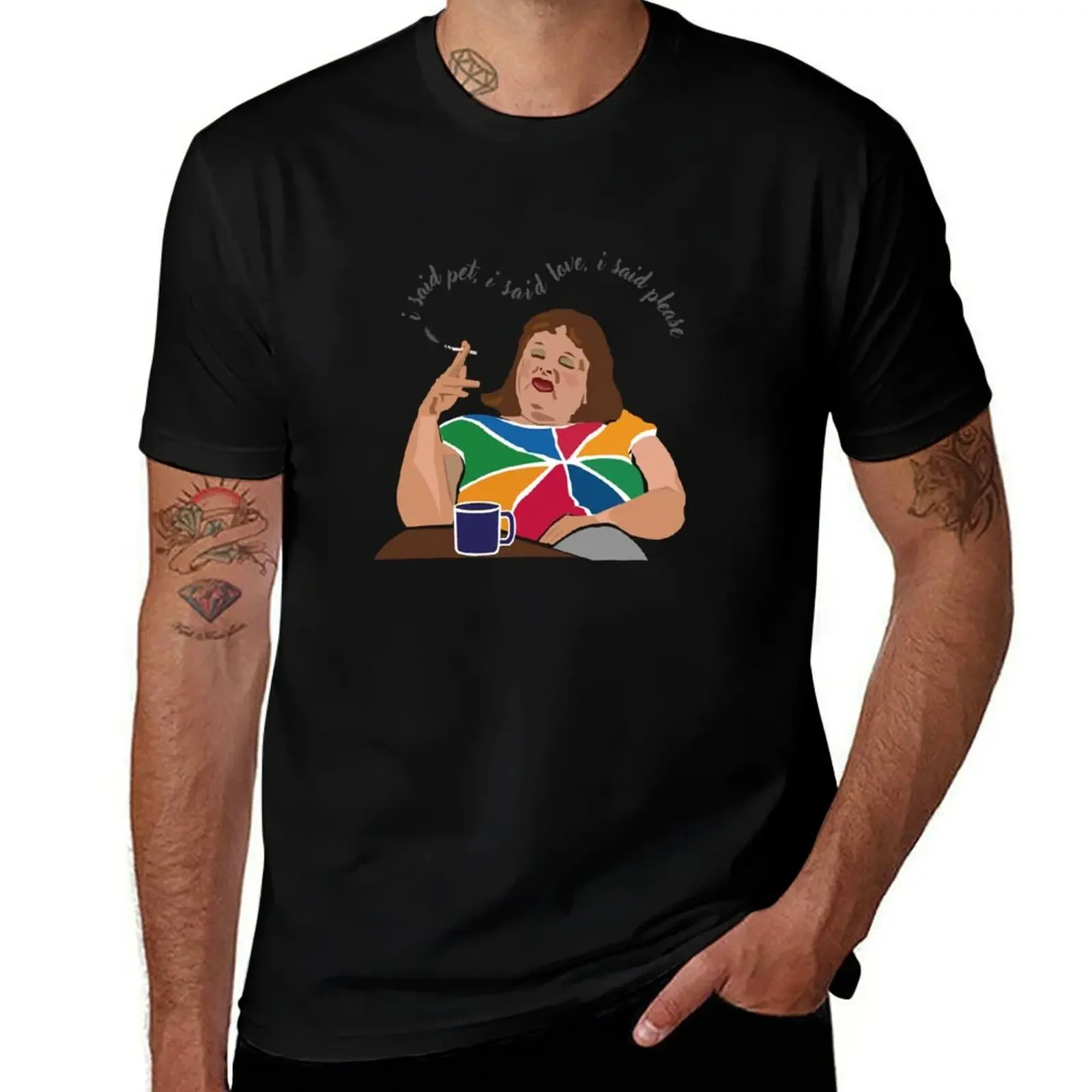 Lynne Postlethwaite, Magda Szubanski, Fast Forward, Australian comedy icon. I said pet, I said love, I said please. T-Shirt