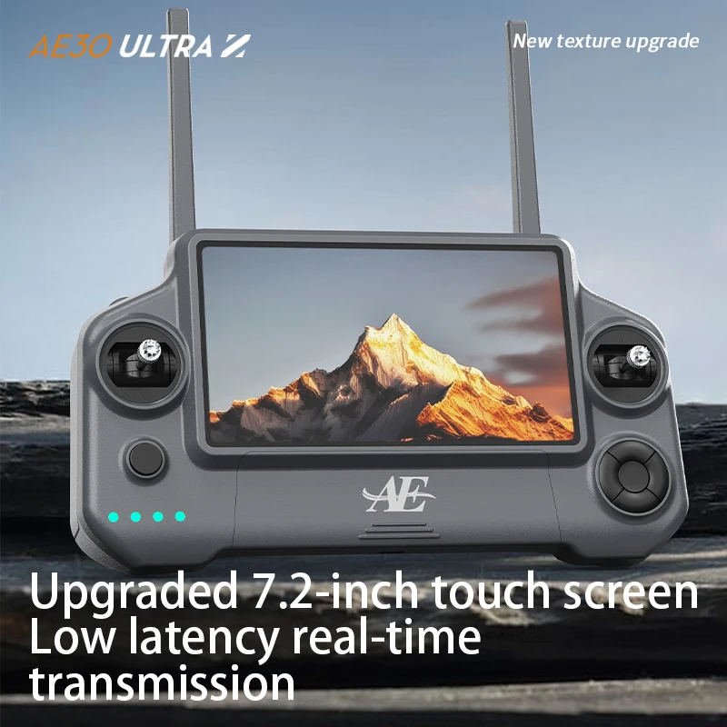 AE30 Drone With 8K Camera 3-Axis Gimbal Obstacle Avoidance Touch Screen FPV Professional GPS Dron Brushless Foldable Quadcopter view 2