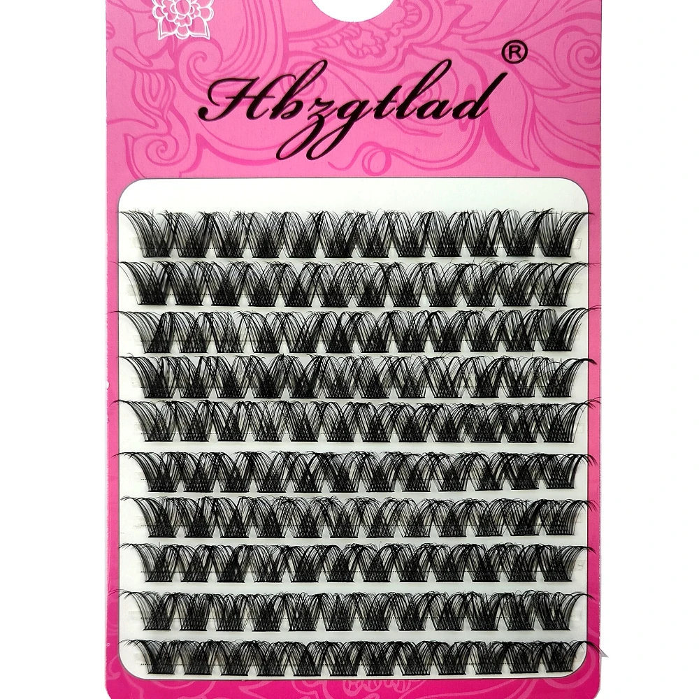 New Segmented Eyelashes Mink Eyelashes Bundles Natural Eyelash extension 3DRussia Volume Individual Eyelash Cluster Makeup Tools