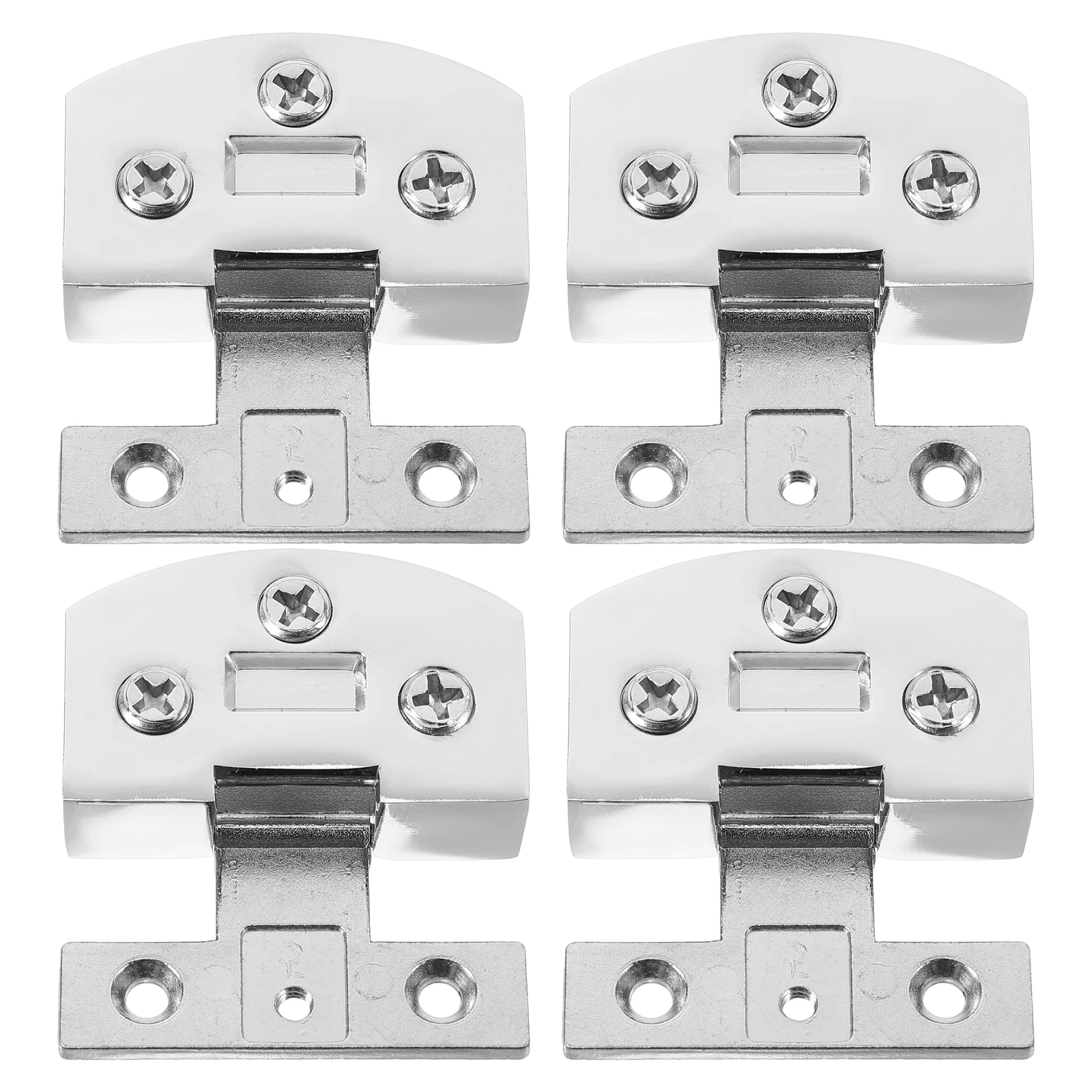 

4 шт., петли для душевой двери из нержавеющей стали, стеклянный зажим, безрамная дверная фурнитура для ванной комнаты, петли для ремонта стеклянного зажима для душа