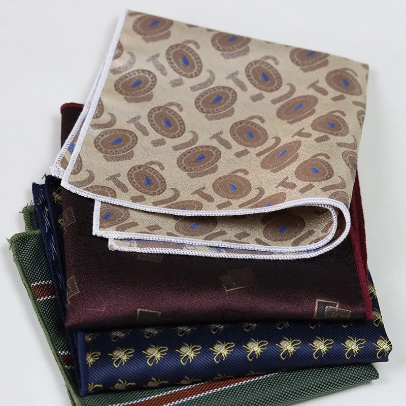i-カラーパターン付きケットスクエア-メンズ-ウェディング-オム-ビジネス-フォーマルスーツ-ハンカチ-ジェントルマン-アクセサリー-タイクリップ-ギフトボックス