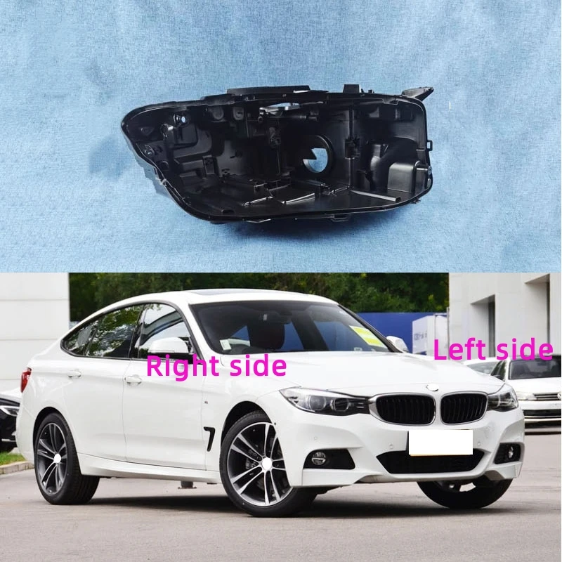

For BMW 3 SERIES GT F34 2017 2018 2019 2020 Headlight Base Headlamp House Car Rear Base Headlight Back House Headlamp Rear Shell