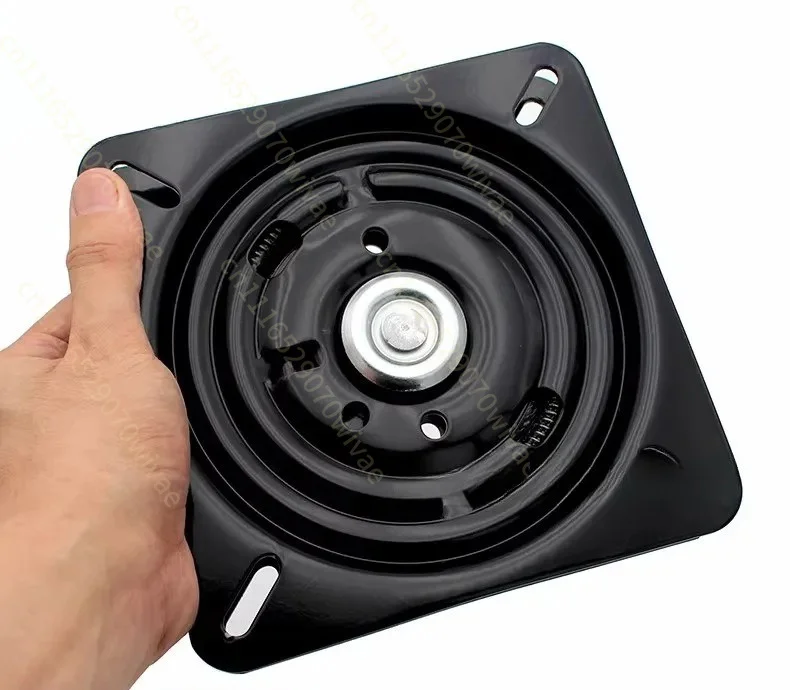 7 Inch 178mm Automatic Pull-back Springback Iron Turntable Reset Turntable Rotating Chair Bar Chair Dining Table TV Base