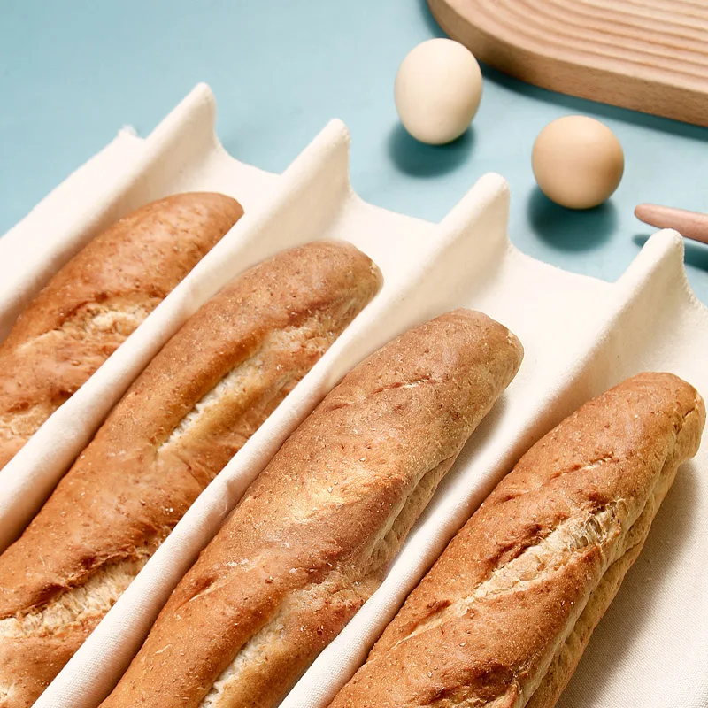Baking Mat Pastry Proofing Cloth Linen Dough Fermentation Bakers Couche Bread Baguette Proving Reusable Baking Accessories