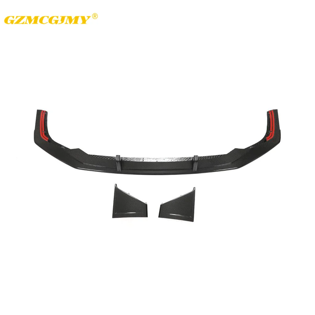 High Quality RS6 ABT Carbon Fiber Front Lip Suitable ForC8 RS6 Carbon Fiber Front Lip