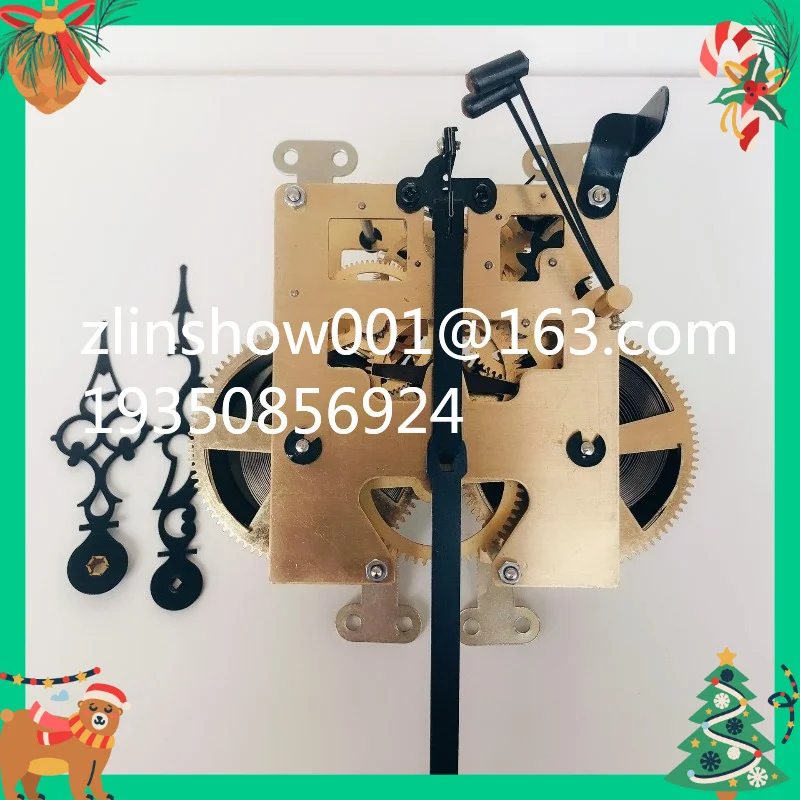 31 days 15 days winding floor clock, all copper watch movement accessories