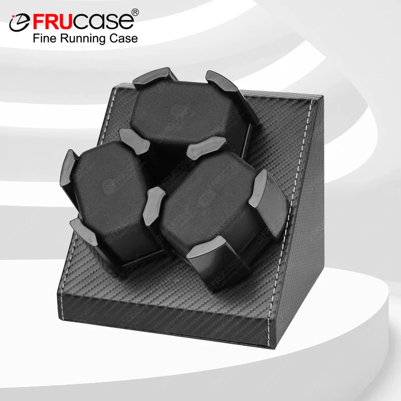 FRUCASE Watch Winder for automatic watches automatic winder for 3 watches Watch Box