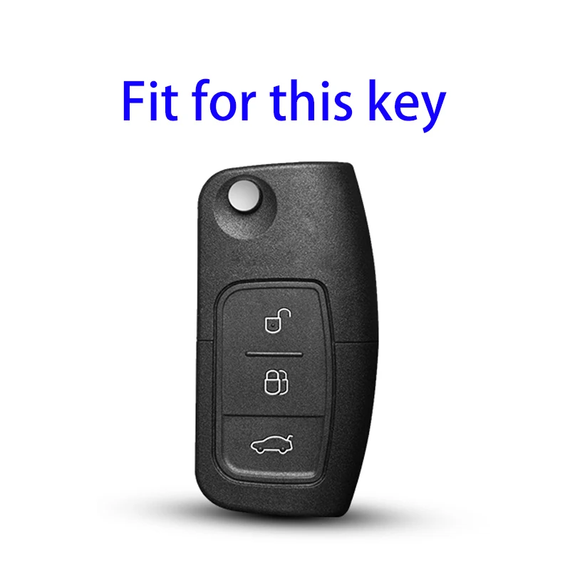 Car Key Case Cover for Ford Focus 2 3 MK3 Mk4 Fiesta Mk8 MK3 MK7 Puma Mondeo Mk5 Mk4 Explorer Ecosport Kuga C MAX Bronco Mustang