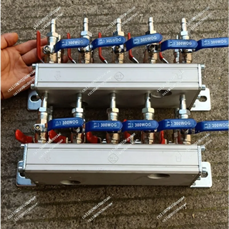 Injection molding machine accessories new 4-component water block, water drain, mold cooling water drain Haitian 5 in 5 out