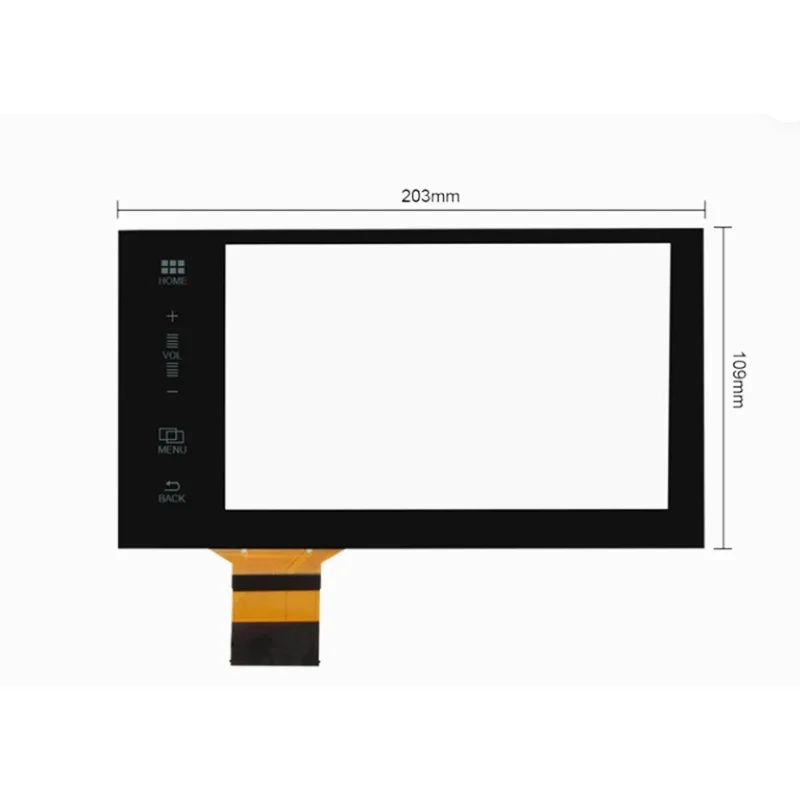 7 inch 60 Pins Touch Screen Glass Digitizer Fit for Honda Accord Civic HR-V Pilot Fit 2016 2017 Car Radio Multimedia Player