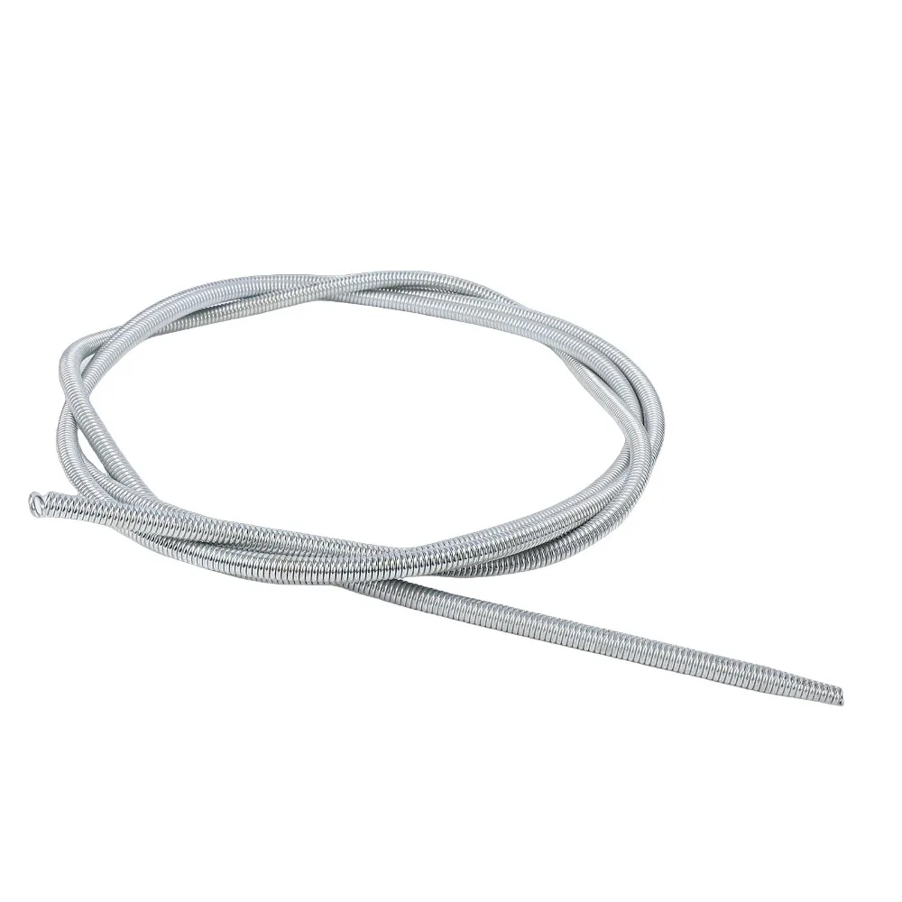 1/2 Inch Size Pipe Bending Spring Flared End Design 2.5m Length Copper Tube Bender Manual Pipe Bender For Electrician Wiring