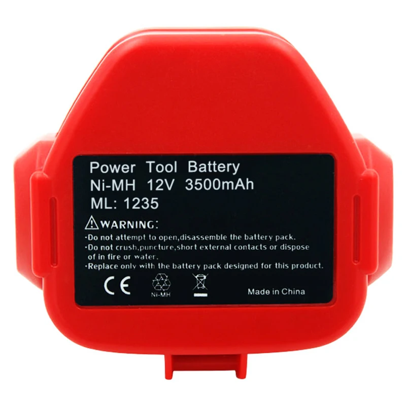 2-Pack 12V 3000mAh Ni-MH Replacement Battery – Compatible With Makita PA12, 1220, 1222, 1233 & Many More