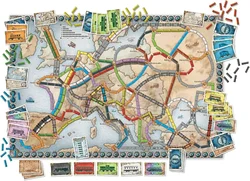 Ticket to Ride Europe Board Game English Family Multiplayer Friends Party Play Cards Game Plot Collection Toys Gifts