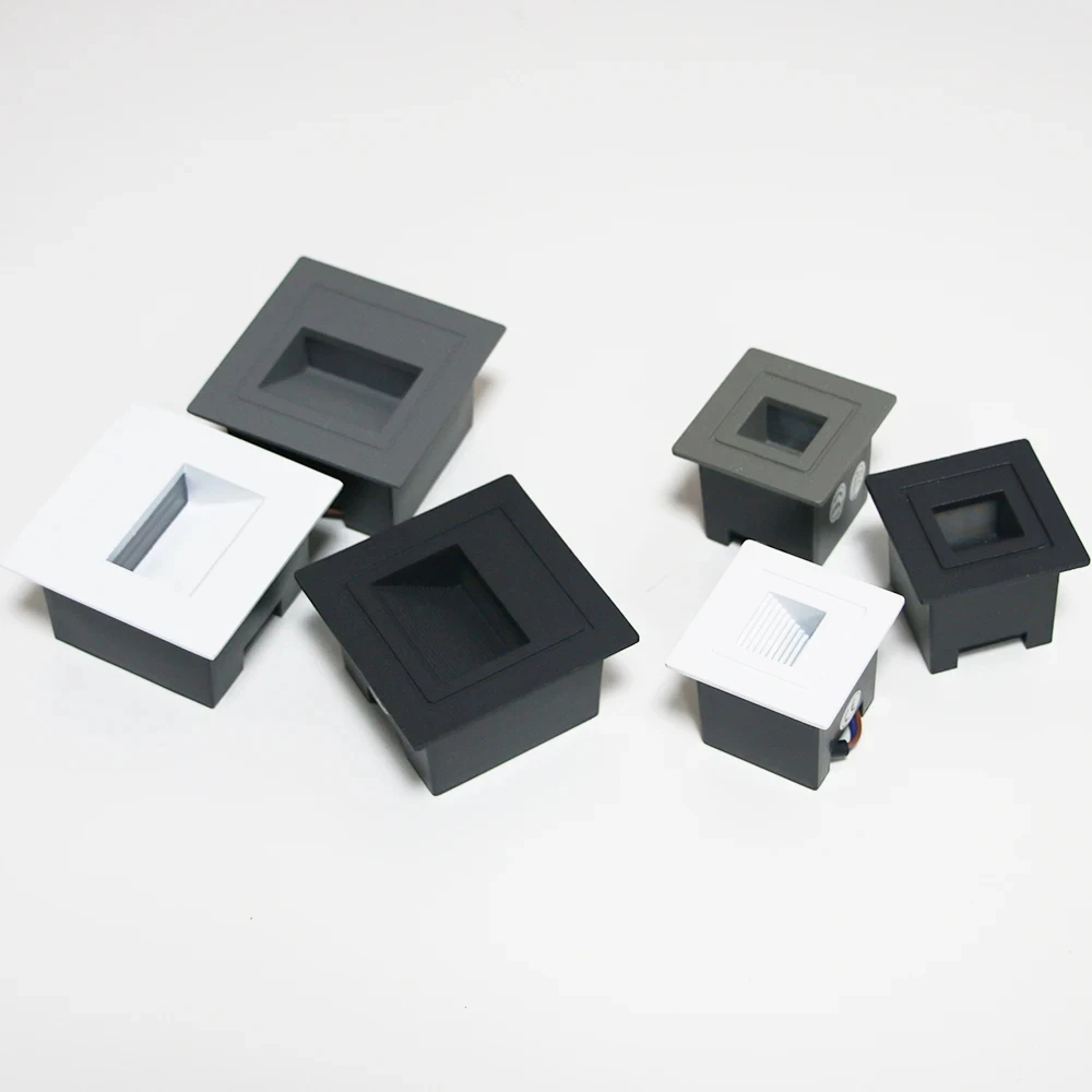 

Modern 5W Recessed LED Outdoor Waterproof Wall Lamp Footlight Stair Light Corner Wall Light Aluminum Wall Washer Pathway Sconce