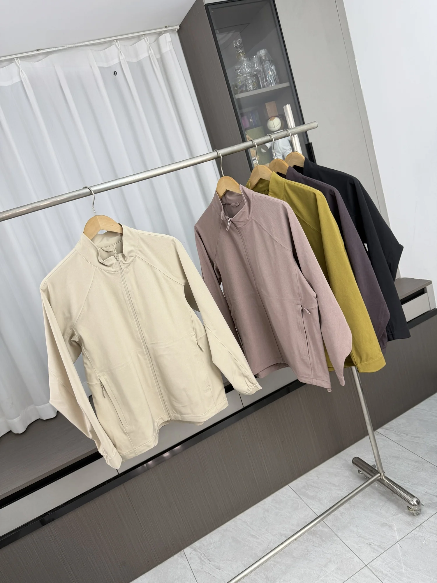 Waterproof Windproof Wear-Resistant Men's Casual  Jacket Stand Collar Outdoor Fashionable Coat Autumn Commuting Soft 