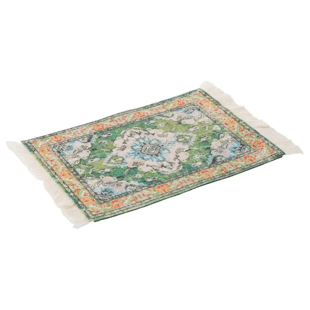 

Desk Decor Non-Slip Rug Style Mouse Pad Boho Retro Pattern Carpet Mousepads Computer Mat
