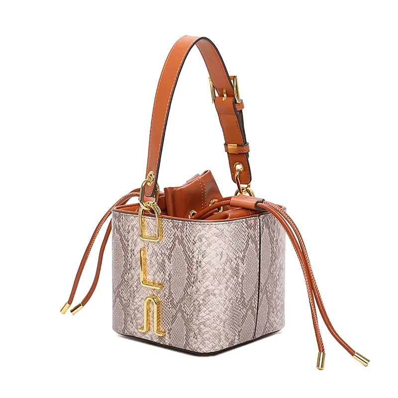 

Women Handbag Purse Handheld Bucket Bag Leather Shoulder Hobo Bag for Women