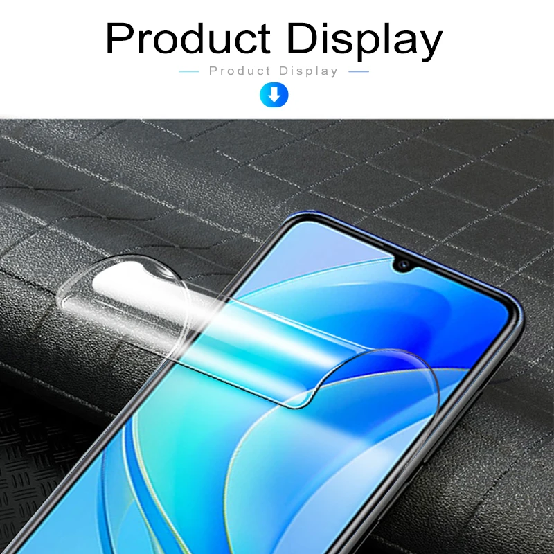 3PCS Front Screen Soft Hydrogel Film For  huawei nova y70 6.75inch hauwei nova y 70 70plus plus novay70 Protection Film Cover