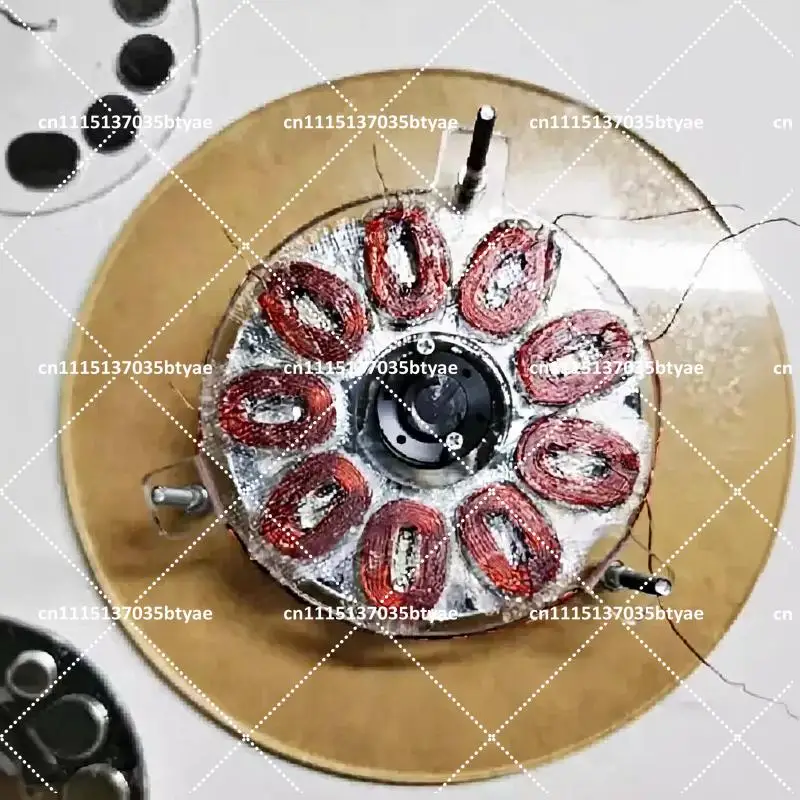 Brushless Coreless Disc Generator - Wind Turbine & Hand-Cranked Power Generation Motor