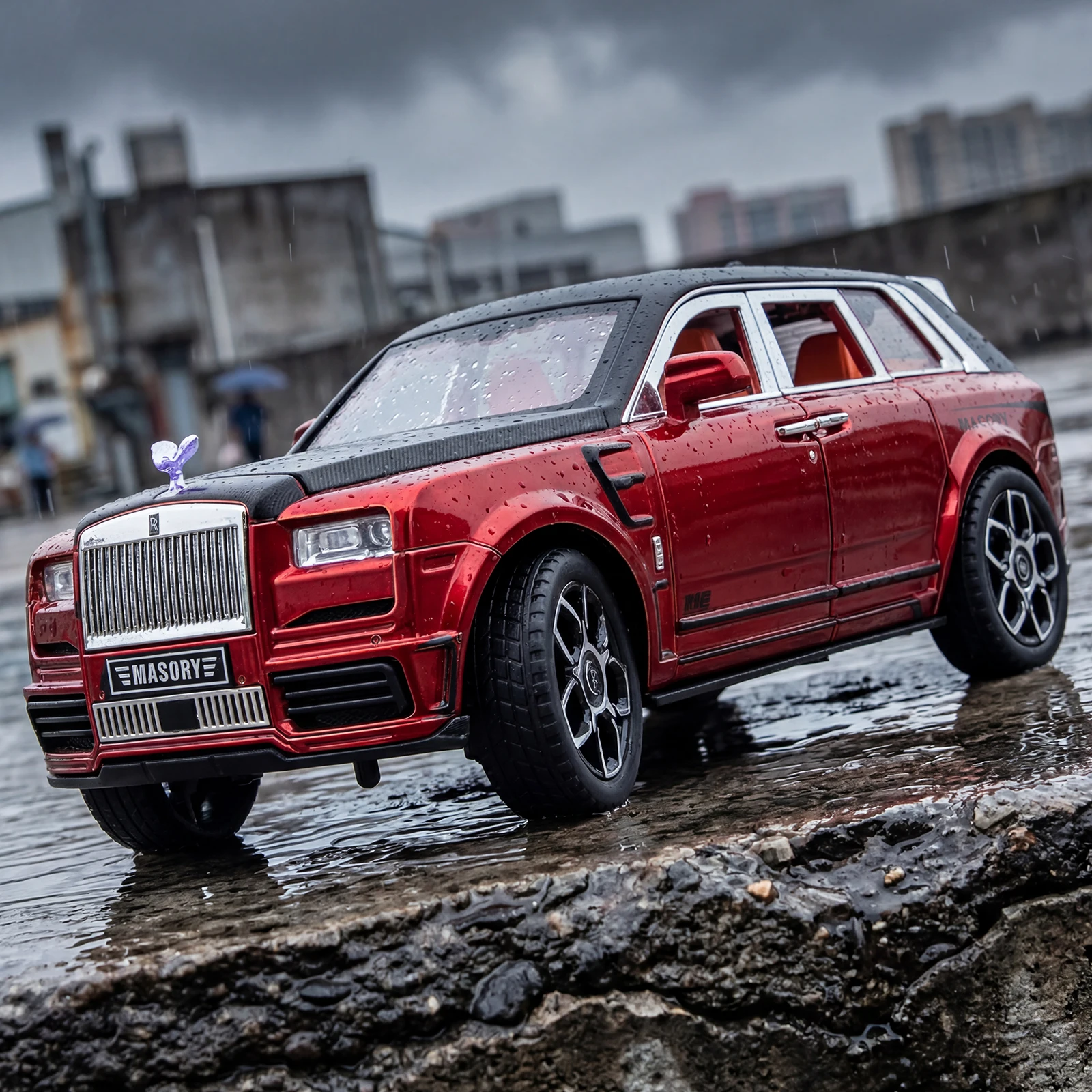 1:24 Cullinan Mansory Off Road SUV Alloy Metal Diecast Model Car Home Decoration & Computer Desktop Holiday Ornament