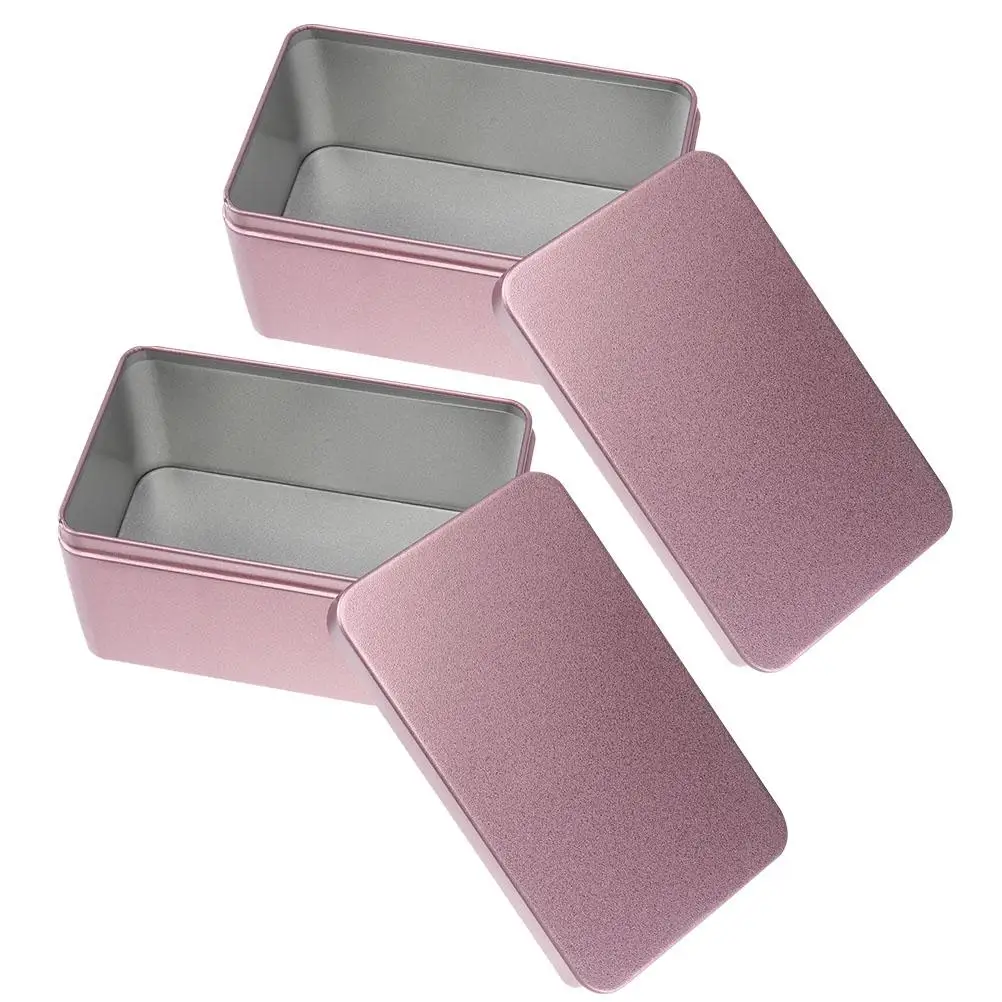 

Tins Storage Jars ganizer Food Containers Large Capacity Dustproof Sealing Lid Bulk Packaging Box Rectangular Household Tea Box