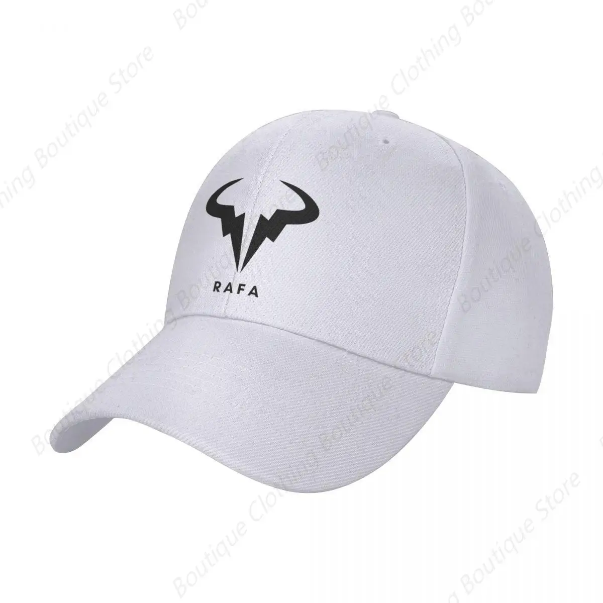 RN Rafa Tennis Player Logo Baseball Caps Men Women Hip-Hop Sun Hats Rafael Nadal Dad Hat Breathable Polyester Dad Hat Spring Cap