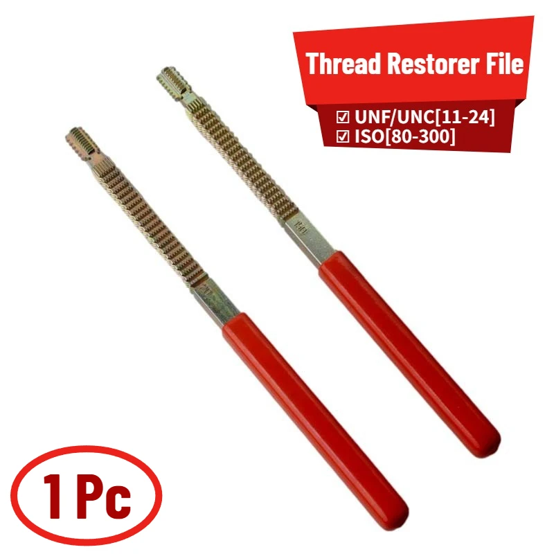 

1PC Professional Metric Thread Restoring Thread Repair File High Carbon Steel for Repair File Tools