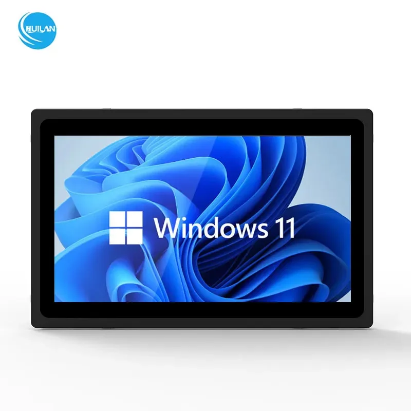All-in-One 12 to 21.5 Inch Industrial Touch Screen Panel PC with High FHD Capacitive Resolution Fanless Embedded Computer