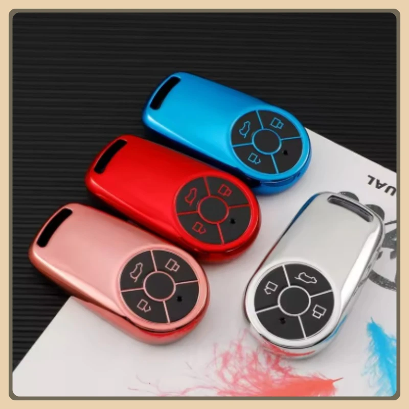 Funda para llave de coche para Greatwall Ora Good Cat GT Lightning Cat Ballet Cat TPU Shell Fob Protector accesorios sin llave