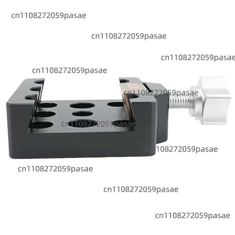 Red 21cm installation base fixture, 21cm guide star dovetail plate dovetail groove, portable quick-release adjustment accessory